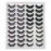 JIMIRE 20 Pairs False Eyelashes 4 Styles Mink Eyelashes Fluffy Pack 3D Volume Faux Mink Cat Eye Lashes Pack