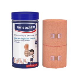Hansaplast Cotton Crepe Bandage 10cm x 4m Hansaplast Cotton Crepe Bandage 10cm x 4m