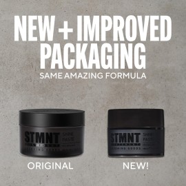 STMNT Grooming Goods Shine Paste, 3.38 oz | Natural Shine Finish | Strong Control | Non-Greasy Formula