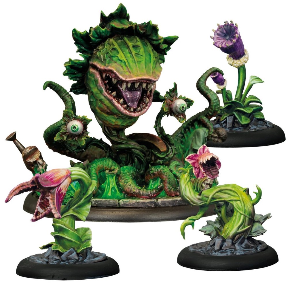 Knight Models Batman Miniature Game: Frank & The Plants - 35MM Scale - Unpainted - Ages 14+ Knight Models Batman Miniature Game: Frank & The Plants - 35MM Scale - Unpainted - Ages 14+