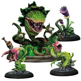 Knight Models Batman Miniature Game: Frank & The Plants - 35MM Scale - Unpainted - Ages 14+