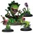 Knight Models Batman Miniature Game: Frank & The Plants - 35MM Scale - Unpainted - Ages 14+