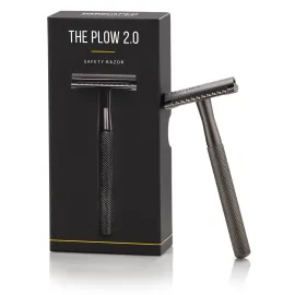 MANSCAPED The Plow 2.0 Premium Single Blade Double-Edged Safety Face Razor for Men