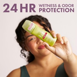 Ban Invisible Roll-on Antiperspirant Deodorant for Women and Men, 24-hour Underarm Odor & Sweat Protection, Satin Breeze, 3.5 Oz, Pack of 4 Ban Invisible Roll-on Antiperspirant Deodorant for Women and Men, 24-hour Underarm Odor & Sweat Protection, Satin Breeze, 3.5 Oz, Pack of 4