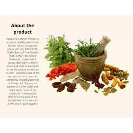 Pack of 2-SKM Kabasura Kudineer Powder(2X100g) |GMP Certified & ISO-9001 Manufacturing Company|New Sealed Bottle Pack of 2-SKM Kabasura Kudineer Powder(2X100g) |GMP Certified & ISO-9001 Manufacturing Company|New Sealed Bottle