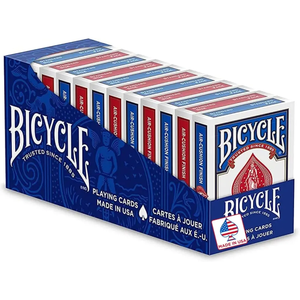 Bicycle Standard Playing Cards, Poker Size, 12 Pack Bicycle Standard Playing Cards, Poker Size, 12 Pack