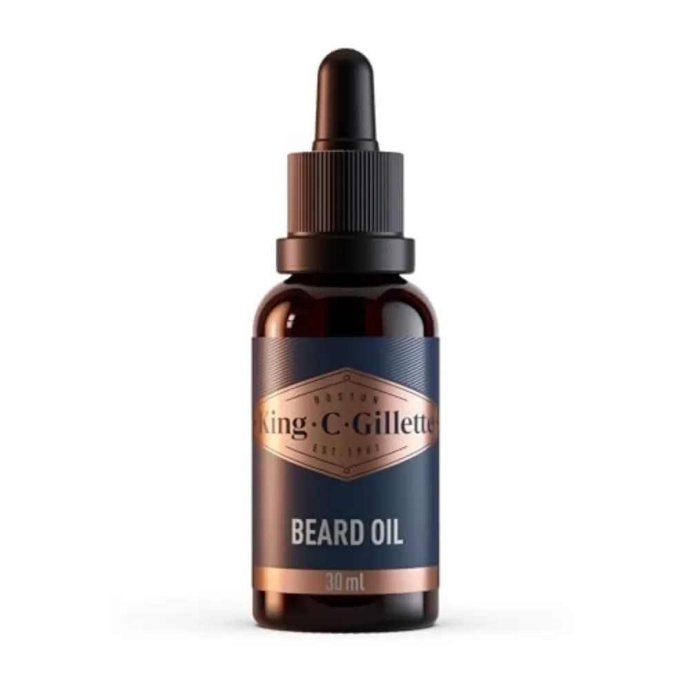 King C. Gillette Beard Oil for Men - Argan, Jojoba, Avocado, Macadamia Seed and Almond Oils - Moisturize and Soften Beard King C. Gillette Beard Oil for Men - Argan, Jojoba, Avocado, Macadamia Seed and Almond Oils - Moisturize and Soften Beard