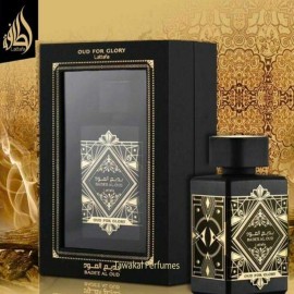 Lattafa Perfumes Bade\'e Al Oud Oud for Glory Eau De Parfum Spray for Unisex 3.4 Ounce Lattafa Perfumes Bade\'e Al Oud Oud for Glory Eau De Parfum Spray for Unisex 3.4 Ounce