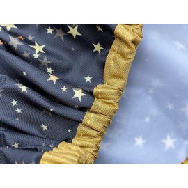 Reusable Shower Cap & Bath Cap & Lined, Oversized Waterproof Shower Caps Large Designed for all Hair Lengths with PEVA Lining & Elastic Band Stretch Hem Hair Hat - Fashionista Starry Nights Reusable Shower Cap & Bath Cap & Lined, Oversized Waterproof Shower Caps Large Designed for all Hair Lengths with PEVA Lining & Elastic Band Stretch Hem Hair Hat - Fashionista Starry Nights