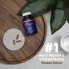 CocoaVia Memory+ Brain Supplement, Clinically Proven Memory and Brain Booster, Plant Based Supplement, Sugar Free, Gluten Free, Vegan, 750 mg Cocoa Flavanols Capsules, 30 Day Supply CocoaVia Memory+ Brain Supplement, Clinically Proven Memory and Brain Booster, Plant Based Supplement, Sugar Free, Gluten Free, Vegan, 750 mg Cocoa Flavanols Capsules, 30 Day Supply