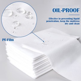 Disposable Bed Sheets Bed Cover for SPA Tattoo Massage Table Hotels 31 x 78 Non Woven Fabric White 20Pcs Disposable Bed Sheets Bed Cover for SPA Tattoo Massage Table Hotels 31 x 78 Non Woven Fabric White 20Pcs