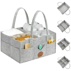 KeaBabies Diaper Caddy Organizer - Baby Organizer for Nursery, Car Storage Organizer, Baby Gift Basket, Changing Table Organizer, Portable Diaper Organizer Caddy for Girls, Boys (Classic Gray) KeaBabies Diaper Caddy Organizer - Baby Organizer for Nursery, Car Storage Organizer, Baby Gift Basket, Changing Table Organizer, Portable Diaper Organizer Caddy for Girls, Boys (Classic Gray)