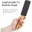 Pumice Stone Foot File (2-Pack), Wooden Handle Foot Scrubber & Callus Remover for Dry, Rough Skin and Corns Pedicure