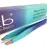Zizzili Basics Tweezers - Limited Edition Aqua Ombr Slant Tweezer - Best Tweezers for Eyebrow, Hair Removal and Your Precision Needs