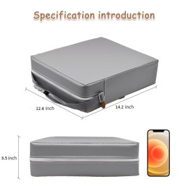 Toddler Booster Seat for Dining Table, PU Washable Double Safe Straps Non-Slip Bottom Booster Seat Dining Toddler, Portable Travel Increasing Cushion (Grey) Toddler Booster Seat for Dining Table, PU Washable Double Safe Straps Non-Slip Bottom Booster Seat Dining Toddler, Portable Travel Increasing Cushion (Grey)