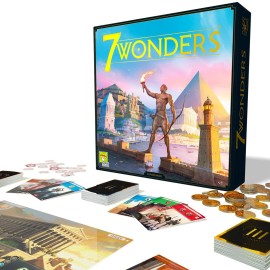 7 Wonders Board Game (New Edition) - Lead Your Civilization to Prosperity! Strategy Game for Kids and Adults, Ages 10+, 3-7 Players, 30 Minute Playtime, Made by Repos Production 7 Wonders Board Game (New Edition) - Lead Your Civilization to Prosperity! Strategy Game for Kids and Adults, Ages 10+, 3-7 Players, 30 Minute Playtime, Made by Repos Production