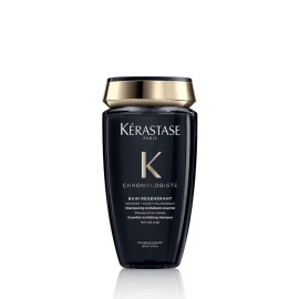 KRASTASE Chronologiste Rgnrant Shampoo, Revitalizes Hair & Scalp with Hyaluronic Acid & Vitamin E for Dull, Dry, Brittle & Sensitized Hair Types, 8.5 Fl Oz