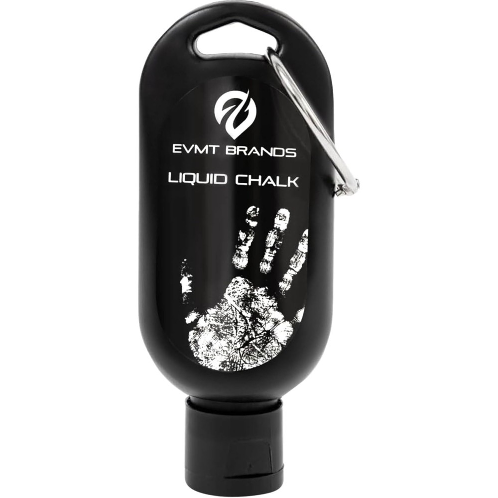 EVMT Brands Liquid Chalk, Mess Free Gym Chalk for Weightlifting, Gymnastics, Rock Climbing. Sweat Resistant and Long Lasting for Stronger Grip. Package May Vary. EVMT Brands Liquid Chalk, Mess Free Gym Chalk for Weightlifting, Gymnastics, Rock Climbing. Sweat Resistant and Long Lasting for Stronger Grip. Package May Vary.