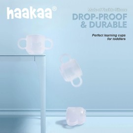haakaa Silicone Toddler Cups, BPA Free Drop-proof Training Cups for Baby 6 Months+, 5 Ounce