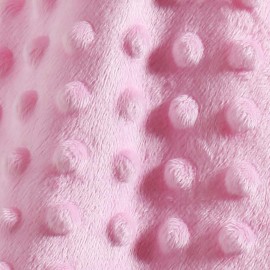 CREVENT Baby Comforting Security Blanket Lovey for Newborn Baby Girls Infants, Minky Dot Front + Sherpa Backing with Animal Face (Pink Bear) CREVENT Baby Comforting Security Blanket Lovey for Newborn Baby Girls Infants, Minky Dot Front + Sherpa Backing with Animal Face (Pink Bear)