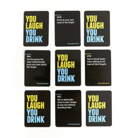 You Laugh You Drink - The Drinking Game for People Who Can\'t Keep a Straight Face [A Party Game]