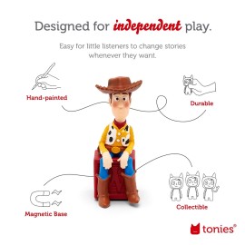 Tonies Woody Audio Toy Figurine from Disney and Pixar\'s Toy Story Tonies Woody Audio Toy Figurine from Disney and Pixar\'s Toy Story