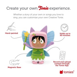 Tonies Fairy Creative Audio Character - Record and Upload up to 90 Minutes of Your Own Stories and Songs Tonies Fairy Creative Audio Character - Record and Upload up to 90 Minutes of Your Own Stories and Songs