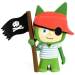Tonies Pirate Creative Audio Character - Record and Upload up to 90 Minutes of Your Own Stories and Songs