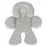 Pro Goleem Infant Car Seat Head Neck Body Support, Ultra-Soft Minky and Microfiber Newborn Car Seat Insert, Perfect for Car Seat, Stroller, 2-in-1 Reversible, for Boys and Girls, Gray