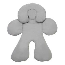 Pro Goleem Infant Car Seat Head Neck Body Support, Ultra-Soft Minky and Microfiber Newborn Car Seat Insert, Perfect for Car Seat, Stroller, 2-in-1 Reversible, for Boys and Girls, Gray Pro Goleem Infant Car Seat Head Neck Body Support, Ultra-Soft Minky and Microfiber Newborn Car Seat Insert, Perfect for Car Seat, Stroller, 2-in-1 Reversible, for Boys and Girls, Gray