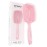 Crave Naturals FLEX DMC Detangling Brush for Thick Hair - Glide Thru Detangling Brush - Hair Brush Detangler for All Hair Types - Flexible Layers Square Paddle Hairbrush - Pink - Comfort Grip