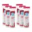 Medline Simply Soft Hypoallergenic Exfoliating Dual Textured Cotton Rounds Pads, 80 Count (Pack of 6)