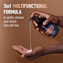 King C. Gillette Beard Wash, Mens Face Wash, 11 oz, Infused with Argan Oil and Avocado Oil to Cleanse Hair and Skin King C. Gillette Beard Wash, Mens Face Wash, 11 oz, Infused with Argan Oil and Avocado Oil to Cleanse Hair and Skin