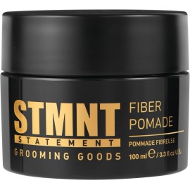 STMNT Grooming Goods Fiber Pomade, 3.38 oz | Semi-Matte Finish | Strong Control | Easy To Wash Out