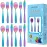 12 Piece Stainless Steel Kids Silverware Set - Child and Toddler Safe Flatware - Kids Utensil Set - Metal Kids Cutlery Set Includes 4 Small Kids Spoons, 4 Forks & 4 Knives - UV Rainbow