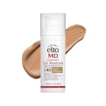 EltaMD UV Restore Tinted Sunscreen for Face SPF 40, Tinted Mineral Sunscreen for Sun Damaged Skin Repair Face, Anti Aging Zinc Oxide Moisturizer Formula, 1.7 oz
