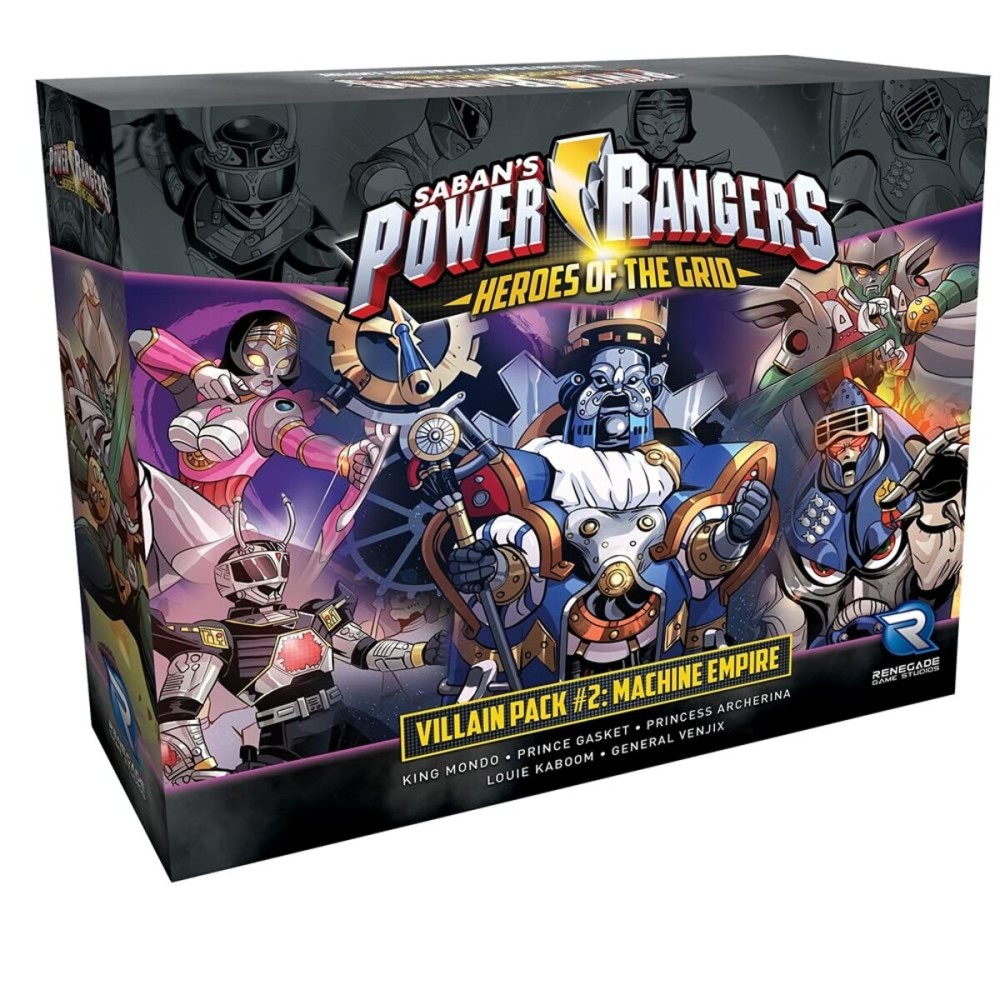 Renegade Game Studios Power Rangers - Heroes of The Grid: Villain Pack 2 - Machine Empire Expansion