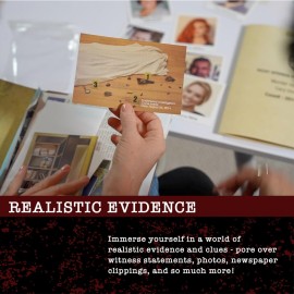 Murder Mystery Party Underwood Cellars, Interactive Murder Mystery Case File Game for 1 or More Players, Ages 14 and Up