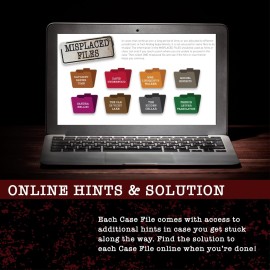 Murder Mystery Party Underwood Cellars, Interactive Murder Mystery Case File Game for 1 or More Players, Ages 14 and Up