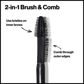 Revlon ColorStay Brow Fiber Filler, Longwearing & Volumizing Waterproof Eyebrow Gel, 303 Medium Brown, 0.23 fl. oz. Revlon ColorStay Brow Fiber Filler, Longwearing & Volumizing Waterproof Eyebrow Gel, 303 Medium Brown, 0.23 fl. oz.