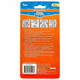 Brush Buddies Blippi Kids Toothbrushes, Manual Toothbrushes for Kids, Toothbrush for Toddlers 2-4 Years, Blippi Childrens Toothbrush, Soft Toothbrushes, 6PK Brush Buddies Blippi Kids Toothbrushes, Manual Toothbrushes for Kids, Toothbrush for Toddlers 2-4 Years, Blippi Childrens Toothbrush, Soft Toothbrushes, 6PK