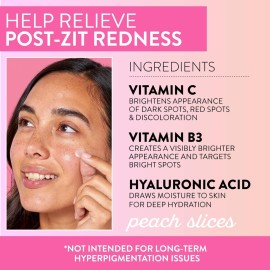 Peach Slices Dark Spot MicroDarts | For Dark Spots, Post-Blemish Redness | Self-Dissolving | Niacinamide, Vitamin C, Hyaluronic Acid, and Cica | Vegan | Cruelty Free | 9 Patches Peach Slices Dark Spot MicroDarts | For Dark Spots, Post-Blemish Redness | Self-Dissolving | Niacinamide, Vitamin C, Hyaluronic Acid, and Cica | Vegan | Cruelty Free | 9 Patches