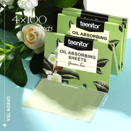 Teenitor Oil Blotting Sheets for Face, 400 Sheets Green Tea Oil Absorbing Sheets Blotting Paper for Oily Skin, Oil Absorbent Pads Face Oil Wipes Oil Sheets for Women, Oil Control Film Large 10cmx7cm Teenitor Oil Blotting Sheets for Face, 400 Sheets Green Tea Oil Absorbing Sheets Blotting Paper for Oily Skin, Oil Absorbent Pads Face Oil Wipes Oil Sheets for Women, Oil Control Film Large 10cmx7cm