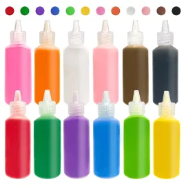 12 PCS Art Sand, 1.25oz Bottles DIY Arts and Crafts Kit, Scenic Sand for Kids\' Arts & Crafts, Terrarium Play, Drawing Sandbox, Wedding Decorations and Crafty Collection