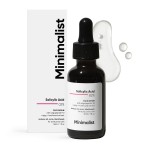 Minimalist 2% Salicylic Acid Serum For Acne, Blackhead & Open Pores | Reduces Excess Oil & Bumpy Texture | BHA Liquid Exfoliant for Acne Prone & Oily Skin | For Women & Men | 1 Fl Oz/30ml