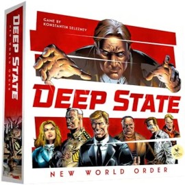 CrowD Games Deep State: New World Order | Strategy Board Game | Ages 14 and up | 1-5 Players | Average Playtime 40-75 Min | Made