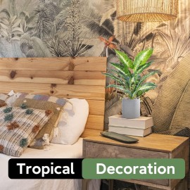 JC nateva 16 Small Fake Plants Artificial Tropical Faux Plants Indoor for Office Desk Shelf Bathroom Home Decor JC nateva 16 Small Fake Plants Artificial Tropical Faux Plants Indoor for Office Desk Shelf Bathroom Home Decor