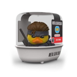 TUBBZ Solid Snake Collectible Rubber Duck Vinyl Figure - Official Metal Gear Solid Merchandise - Action PC & Video Games