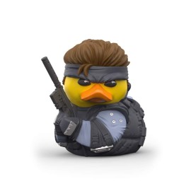 TUBBZ Solid Snake Collectible Rubber Duck Vinyl Figure - Official Metal Gear Solid Merchandise - Action PC & Video Games