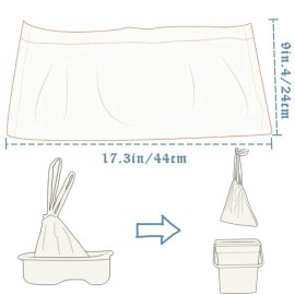 100 Pack Potty Chair Liners with Drawstring,Training Toilet Seat Potty Bags,Disposable Cleaning Bag for Kids Toddler Adults Pet Outdoors(44 x 24 cm) 100 Pack Potty Chair Liners with Drawstring,Training Toilet Seat Potty Bags,Disposable Cleaning Bag for Kids Toddler Adults Pet Outdoors(44 x 24 cm)